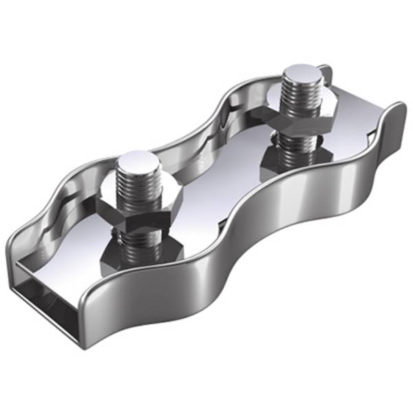 lanová svorka 4 mm  nerezová ocel A2 dörner + helmer 4914464 20 ks