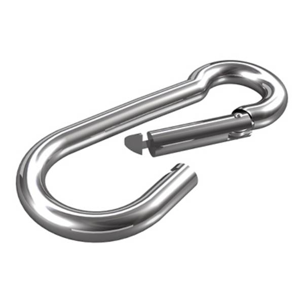 dörner + helmer 4915104 Karabina z nerezové oceli A2  10 mm x 100 mm  1 ks