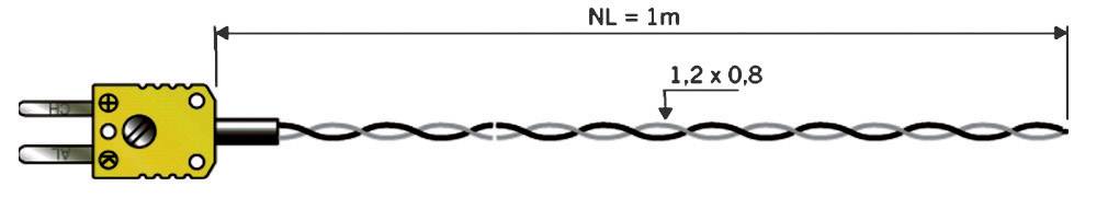Vzduchova Sonda B B Thermo Technik 10 10 D 50 Do 260 C Typ Senzoru K Kalibrovano Dledakks Conrad Sk
