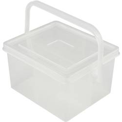 Box na součástky KSS, QBS-400 B, 1208138, přihrádek: 4, 135 x 110 x 80 , transparentní