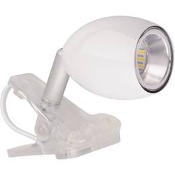 LED lampička s klipem JEDI Lighting Ara, LED, 1.5 W, bílá