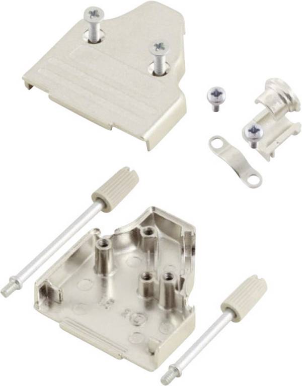 MH Connectors MHDM35-15-K 6560-0139-12 D-SUB pouzdro Pólů: 15 kov 45 ° stříbrná 1 ks