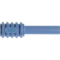 Adaptér banánek 4 mm ⇔ zásuvka 2 mm MultiContact XA-2/4, bezpečnostní, černá
