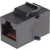 RJ45 zásuvka, vstavateľná MH Connectors 2101-0115-01, čierna, 1 ks