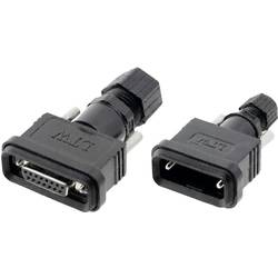 D-SUB zástrčka Amphenol LTW SDB-09BMMA-SL7001, 180 °, pólů 9, pájené, 1 ks