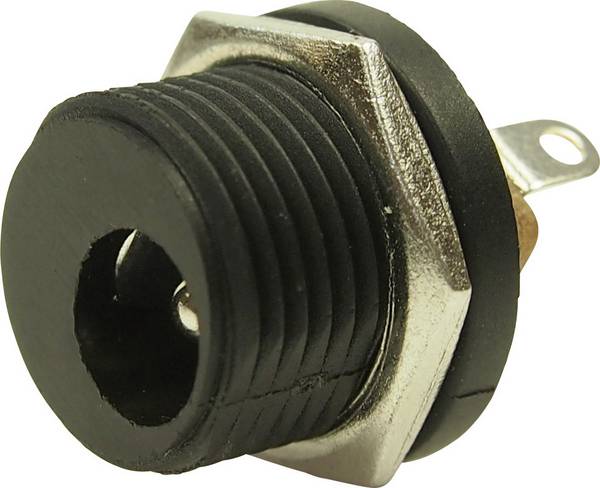Cliff FC681474 nízkonapěťový konektor zásuvka, vestavná vertikální 5.8 mm 2.5 mm 1 ks