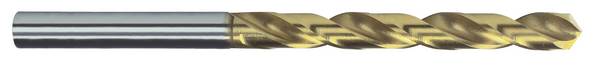 Exact 32558 HSS kovový spirálový vrták 5.2 mm Celková délka 86 mm broušený, TiN DIN 338 válcová stopka 10 ks