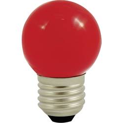 LED LightMe 230 V, E27, 1 W, 70 mm, červená kapkovitý tvar 1 ks
