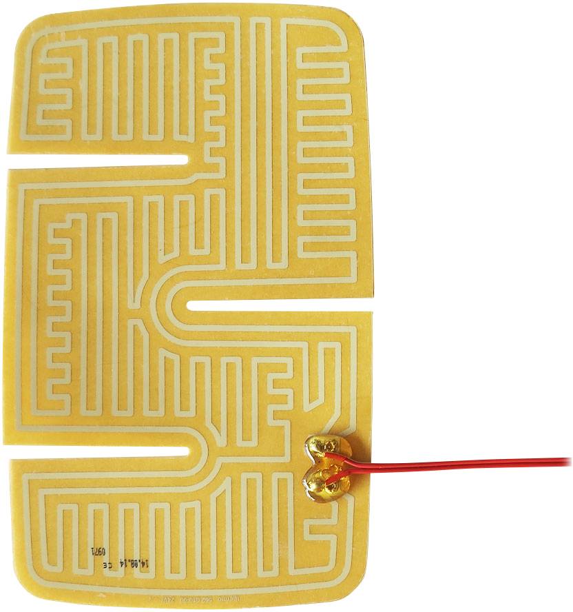 Thermo TECH 2125366 2125366 plošné vytápění pro vnější zrcátka aut, 60 °C, 20 W, IPX4, (d x š) 235 mm x 144.5 mm-0