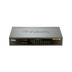 Sieťový switch D-Link DES-1008PA, 8 portů, 100 Mbit/s, funkcia PoE