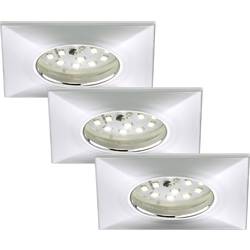 Briloner 7205-038 LED vestavné koupelnové svítidlo sada 3 ks 15 W teplá bílá chrom