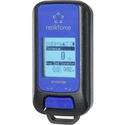 GPS logger Renkforce GP-102 G-Porter modrá, čierna