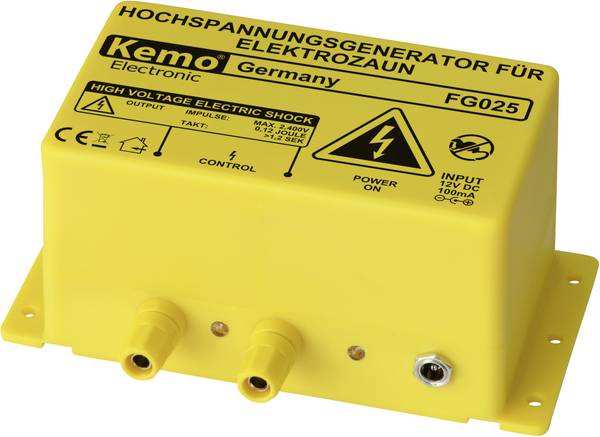 Kemo FG 025, FG025, oplocení pastviny 1 ks, funkce: proud
