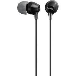 Štupľové slúchadlá Sony MDR-EX15LP MDREX15LPB.AE, čierna