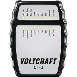 Tester pro HDMI kabely typu A Voltcraft CT-3
