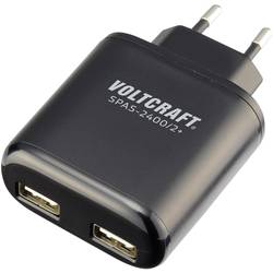 USB síťový adaptér Voltcraft SPAS-2400/2+, 2x 2400 mA