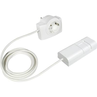 Prodlužovací kabel s jednou zásuvkou a vypínačem pro pohodlné zapínání a vypínání připojených zařízení.