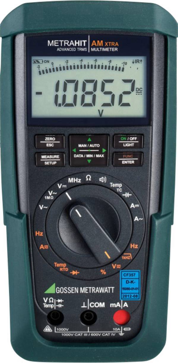 Gossen Metrawatt METRAHIT AM X-TRA M240A multimetr digitální Kalibrováno dle (DAkkS)