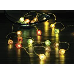 Světelný LED řetěz s motivem diamantu Polarlite LBA-20-005, 20 LED, 2,2 m