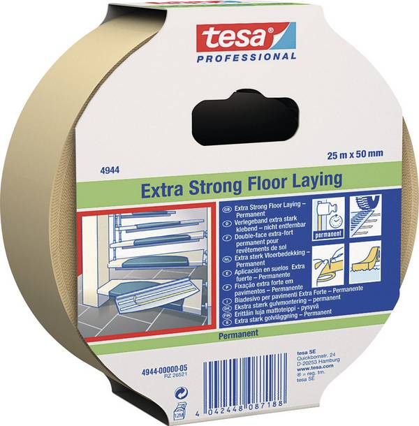 tesa EXTRA STRONG 04944-00002-11 oboustranná lepicí páska tesafix® 4944 bílá (d x š) 10 m x 50 mm 1 ks