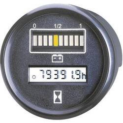 Kontrolér baterie a času Bauser, 830 12VDC, Ø 52 mm, IP67