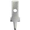 Faston zástrčka Vogt Verbindungstechnik 3775l08.28 2.8 mm x 0.8 mm, 180 °, bez izolace, kov, 100 ks