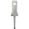 Faston zástrčka Vogt Verbindungstechnik 3775b08.68 2.8 mm x 0.8 mm, 180 °, bez izolace, kov, 100 ks