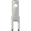 Faston zástrčka Vogt Verbindungstechnik 3785k08.68 2.8 mm x 0.8 mm, 180 °, bez izolace, kov, 100 ks