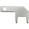 Faston zástrčka Vogt Verbindungstechnik 378905.68 2.8 mm x 0.5 mm, 90 °, bez izolace, kov, 100 ks