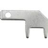 Faston zástrčka Vogt Verbindungstechnik 378908.68 2.8 mm x 0.8 mm, 90 °, bez izolace, kov, 100 ks