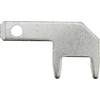 Faston zástrčka Vogt Verbindungstechnik 378908.64 2.8 mm x 0.8 mm, 90 °, bez izolace, kov, 100 ks