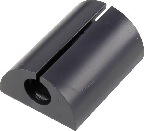TRU COMPONENTS  kabelová spona  1226943 Průměr kabelového svazku (rozsah) 8 mm (max)  pro úhlovou montáž černá 1 ks