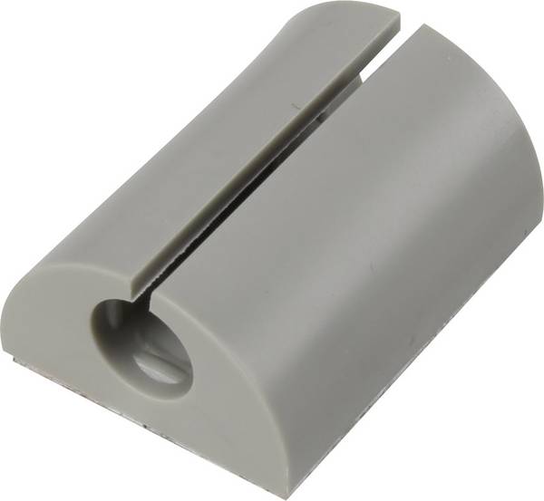 TRU COMPONENTS  kabelová spona  1226945 Průměr kabelového svazku (rozsah) 11 do 13.50 mm  pro úhlovou montáž šedá 1 ks