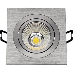 LED vestavné svítidlo New Tria 113916, 6.6 W, teplá bílá, hliník (kartáčovaný)