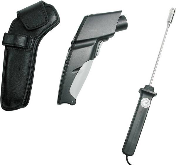 testo 830 T2 Set infračervený teploměr, optika 12:1, -30 - +400 °C, Kalibrováno dle (DAkkS)