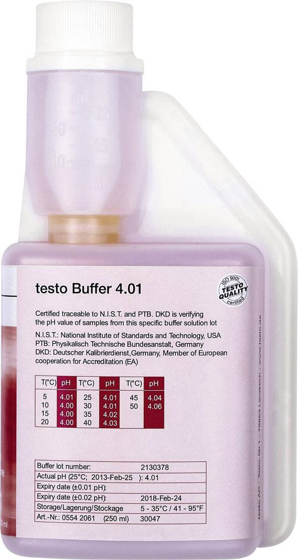 testo 05542061 činidlo  hodnota pH 1 ks
