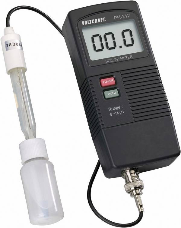 VOLTCRAFT PH-212 sada pro analýzu půdy, 0 - 13 pH