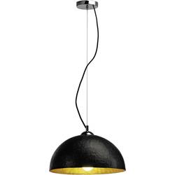 Závesné svietidlo LED SLV Forchini 155510, E27, 40 W, čierna, zlatá