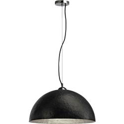 Závesné svietidlo LED SLV Forchini 155520, E27, 40 W, čierna, strieborná