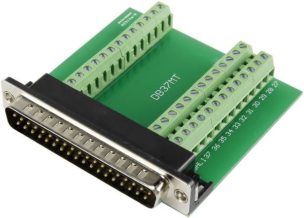 TRU COMPONENTS DSUB37M-39TB-3 1229330 D-SUB zástrčka 90 ° Pólů: 37 šroubovací 1 ks