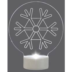 LED sněhová vločka Polarlite LBA-51-008, na baterie