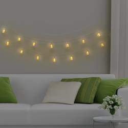Vnitřní světelný řetěz Polarlite WS-131017909 16LAP, 16 LED, 3,5 m, do sítě, lucerna