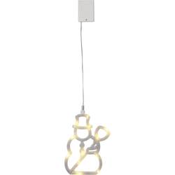 Vánoční LED osvětlení do okna Polarlite LBA-50-009, sněhulák