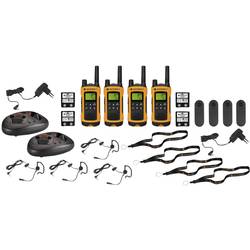 PMR radiostanice MOTOROLA T80 extrem, 4ks v kufru