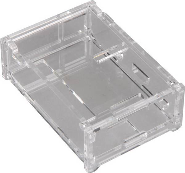 Joy-it rb-case01 SBC skříň Vhodné pro (vývojové sady): Raspberry Pi®  transparentní
