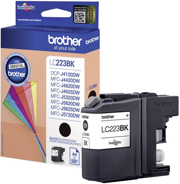 Brother Ink LC-223BK originál  černá LC-223 BK