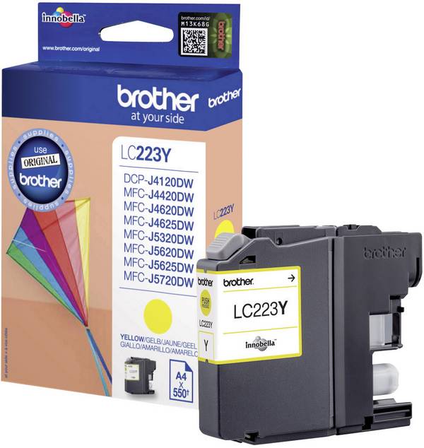 Brother Ink LC-223Y originál  žlutá LC-223 Y