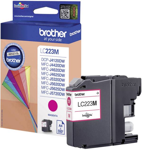 Brother Ink LC-223M originál  purppurová LC223M