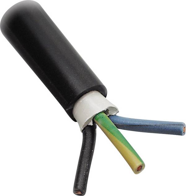BKL Electronic 071029/20 uzemňovací kabel NYY-J 3 G 1.5 mm² černá 20 m
