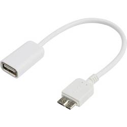 Pripojovací USB kábel, 1x zástrčka USB 3.0 Micro B 1x USB 2.0 A zásuvka